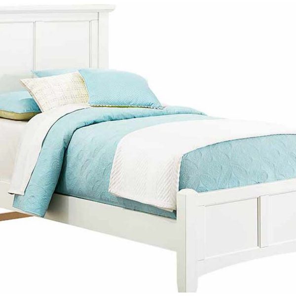 Vaughan Bassett BB29-338-833-900 Bonanza Twin Mansion Bed White