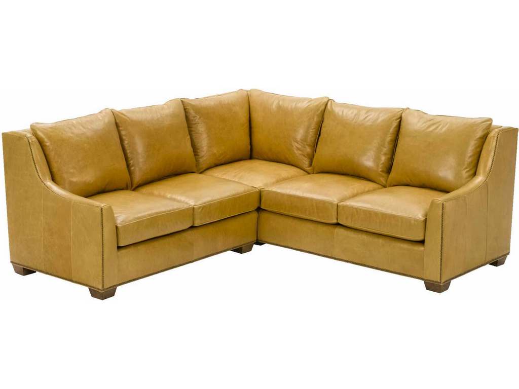 Wesley Hall L1904  Barrett Leather Sectional