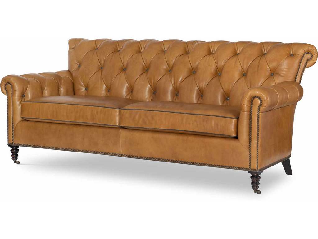 Wesley Hall L1936-84  Crawley Leather Sofa
