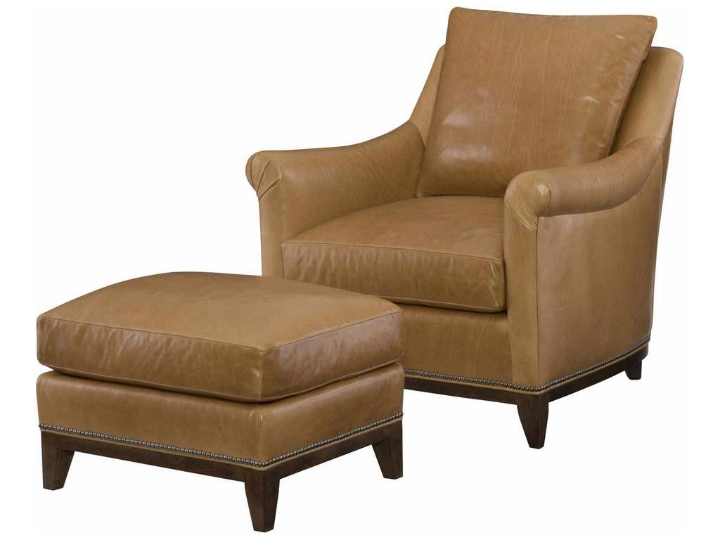 Wesley Hall L2007  Peter Jacob Snyder Leather Chair