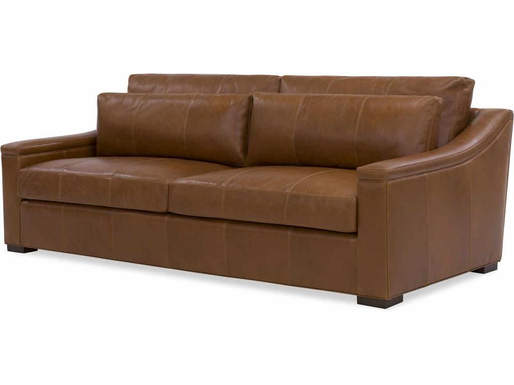 Wesley Hall L2024-96 Lowell Leather Sofa Wesley Hall L2024-96 Lowell Leather Sofa