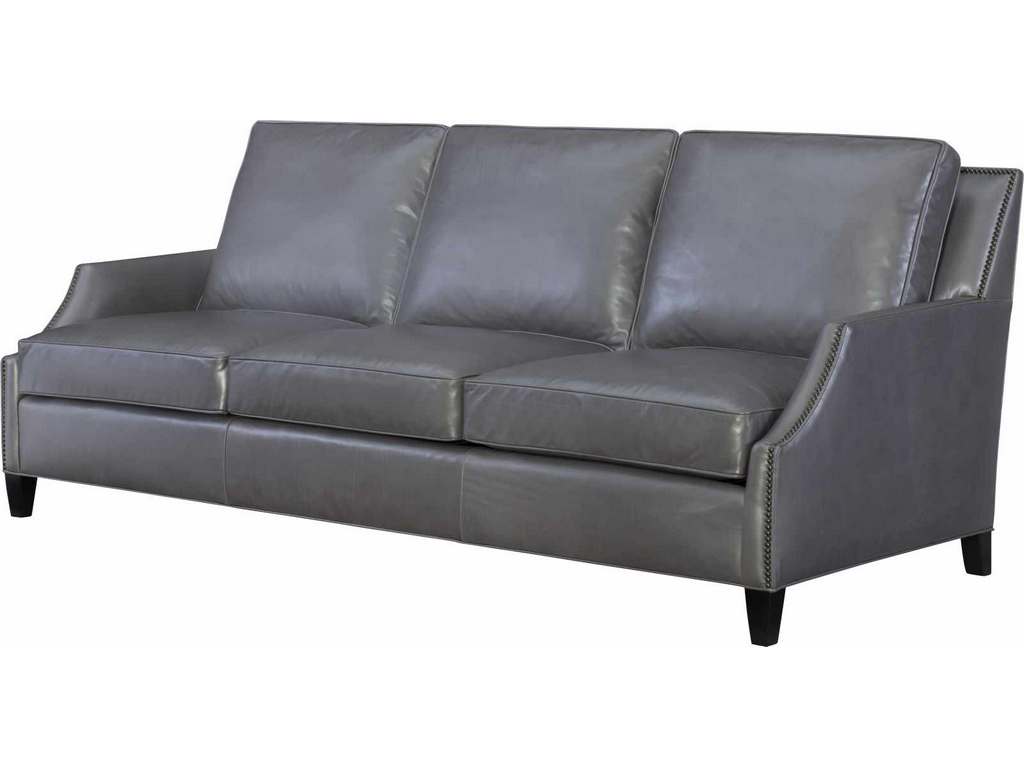 Wesley Hall L2026-85  Perry Leather Sofa