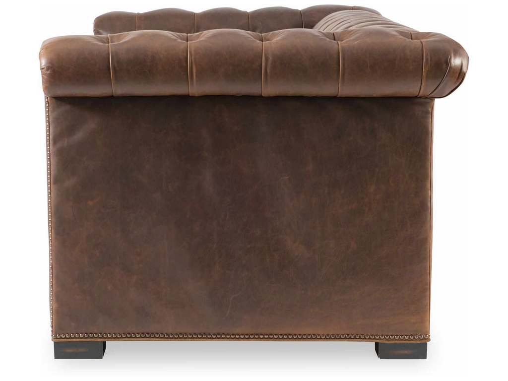 Wesley Hall L2030-89 Mcgee Leather Sofa - Hickory Park Furniture
