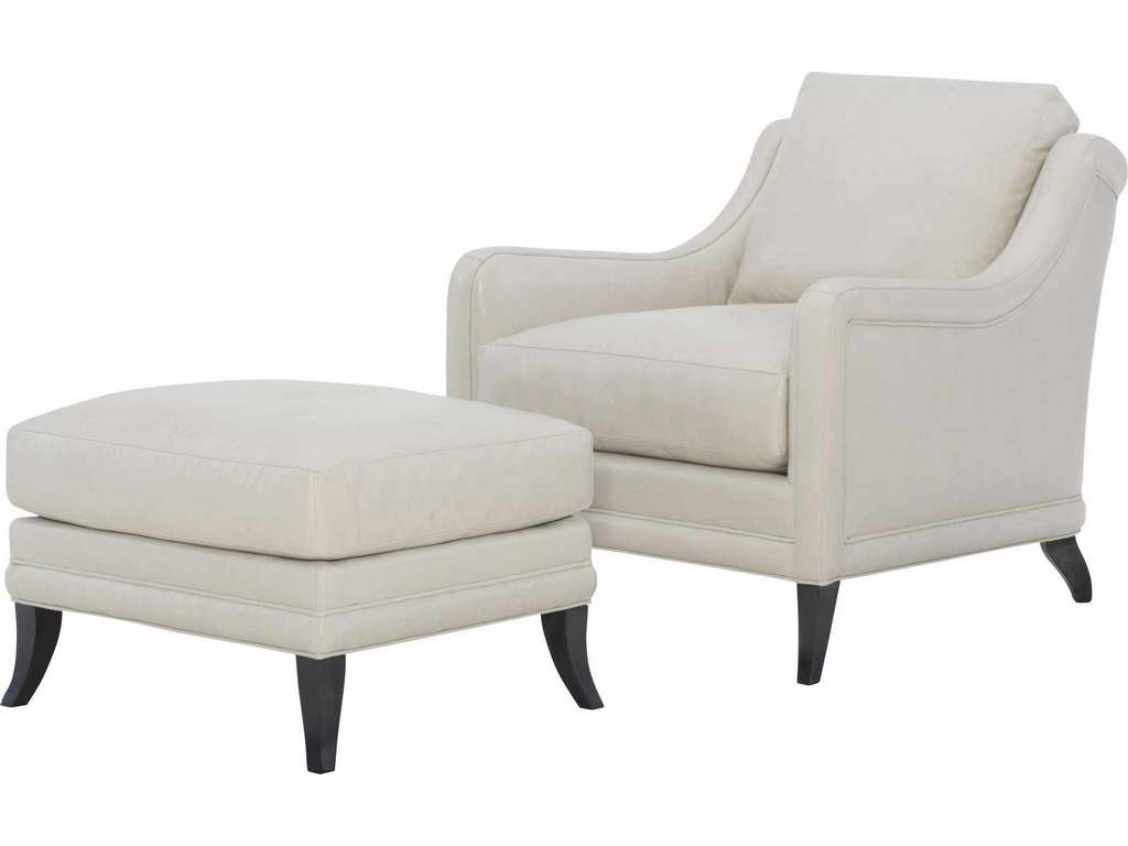 Wesley Hall L2043  Peter Jacob Halsted Leather Chair