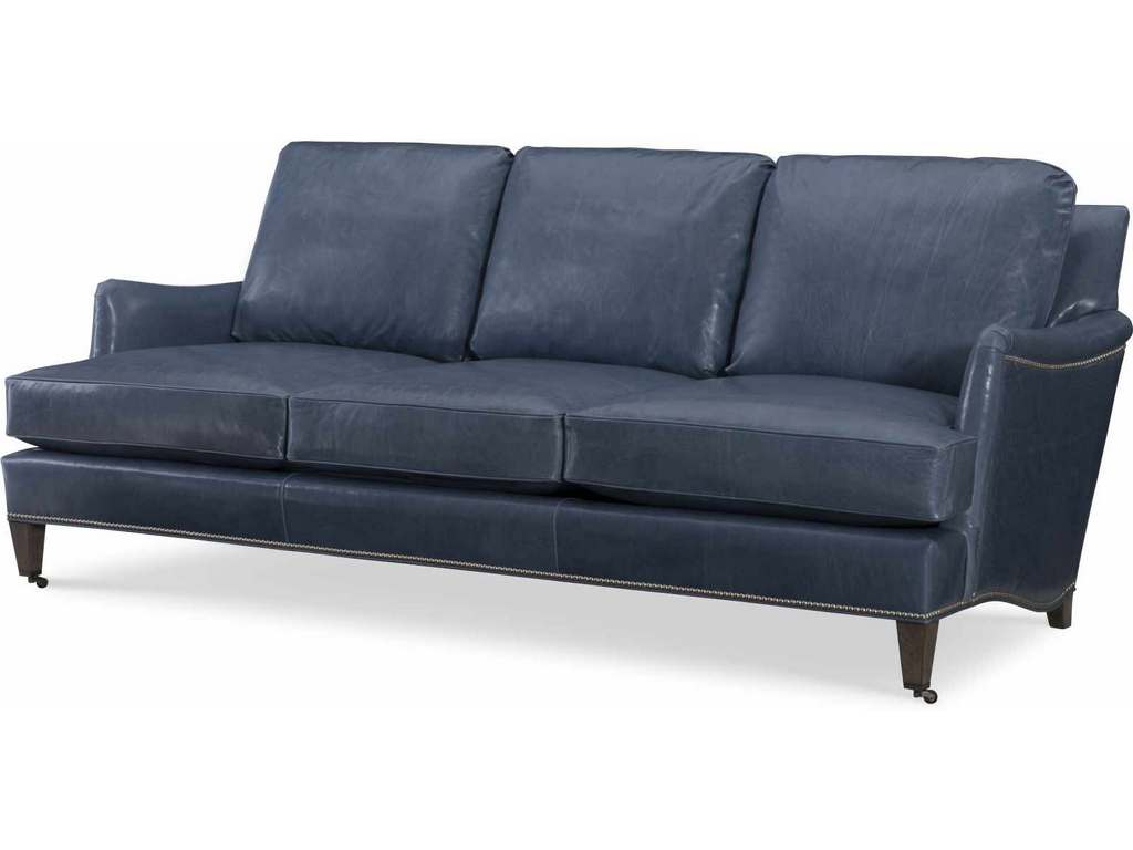 Wesley Hall L2048-85  Thames Leather Sofa