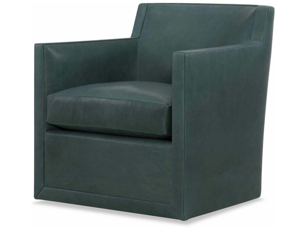 Wesley Hall L532  Thedford Swivel Leather Chair