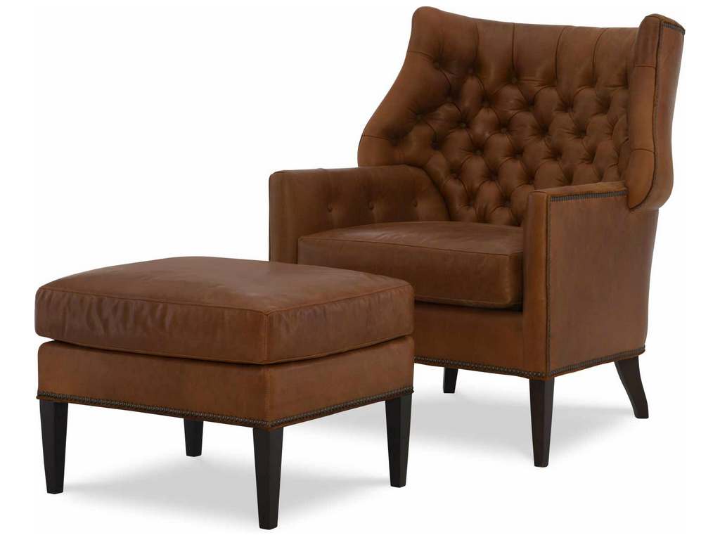 Wesley Hall L555  Webster Leather Chair