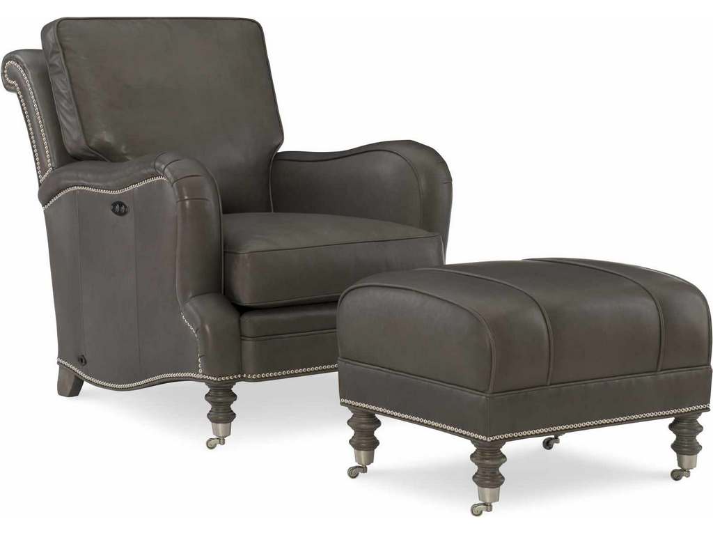 Wesley Hall L566  Cyrus Tilt Back Leather Chair