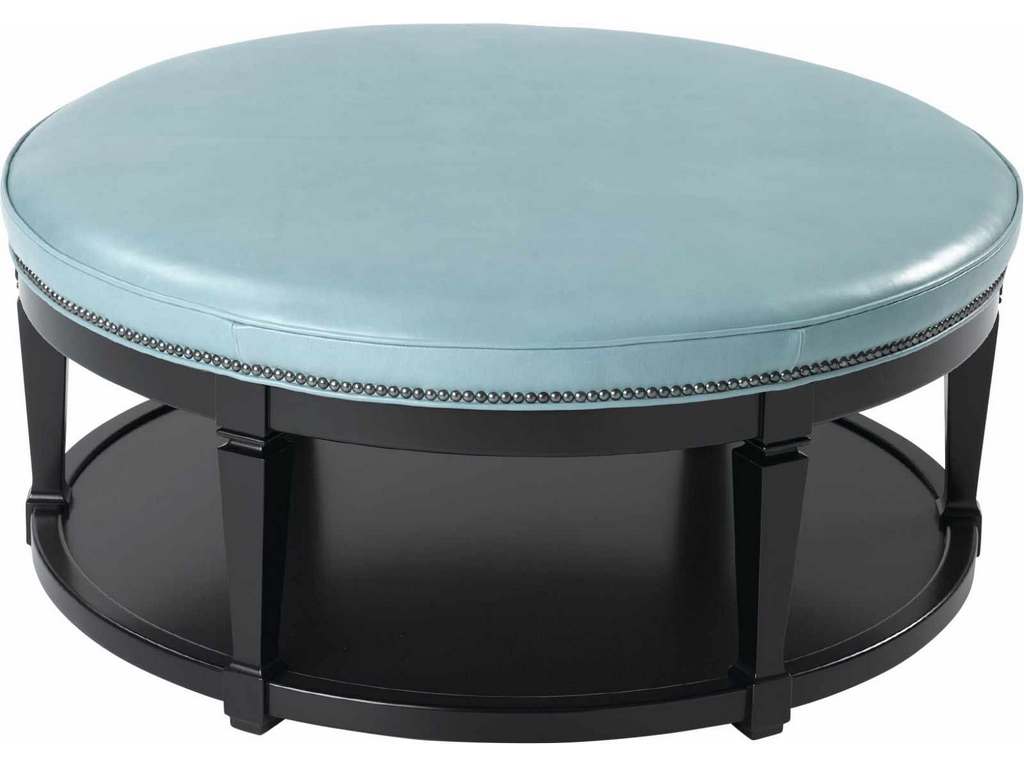 Wesley Hall L70  Carrie Leather Ottoman