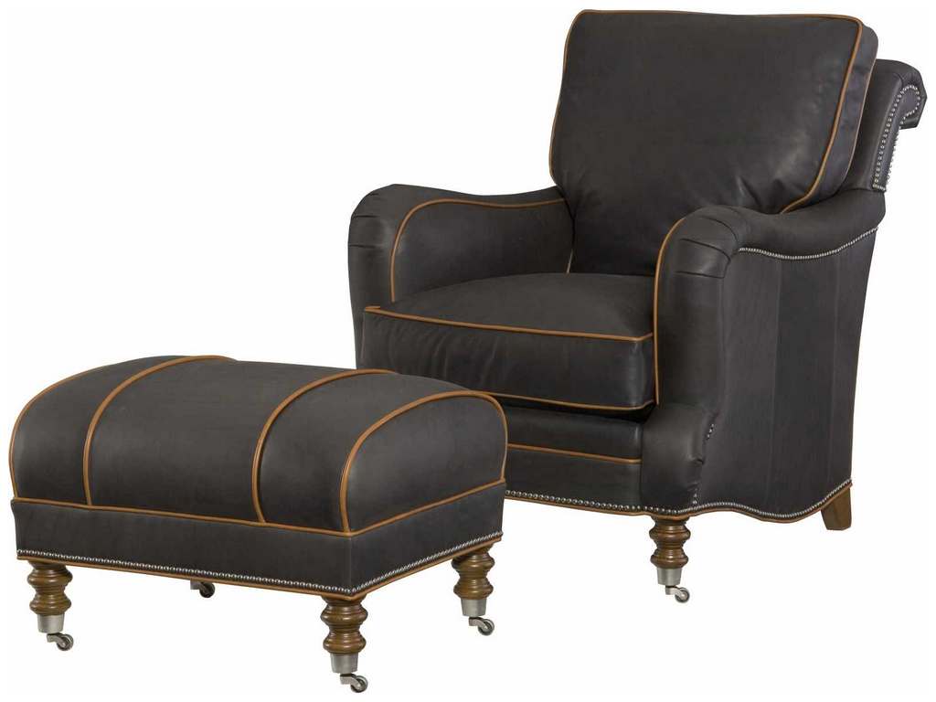 Wesley Hall L7008  Peter Jacob Hartwell Leather Chair