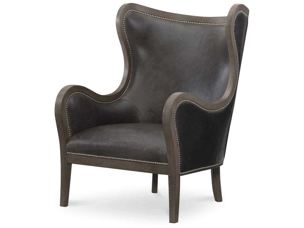 Wesley Hall L7071  Peter Jacob Vaughn Leather Chair