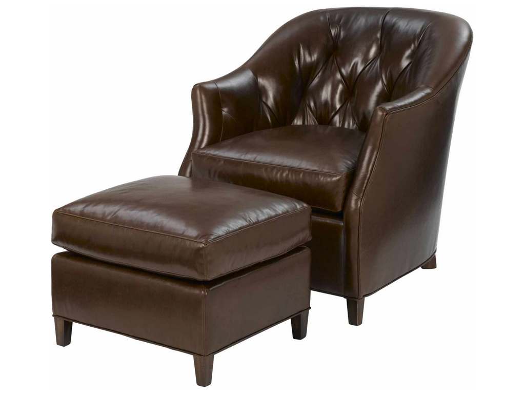 Wesley Hall L7107  Peter Jacob Beckett Leather Chair