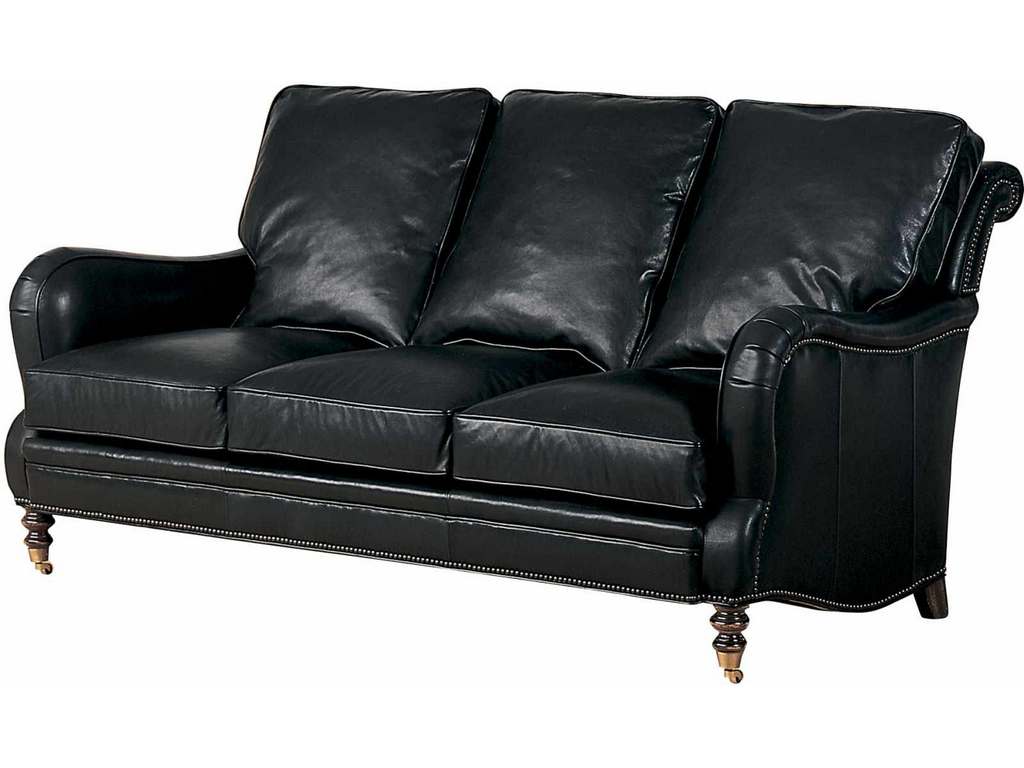Wesley Hall L8038-80  Hartwell Leather Sofa