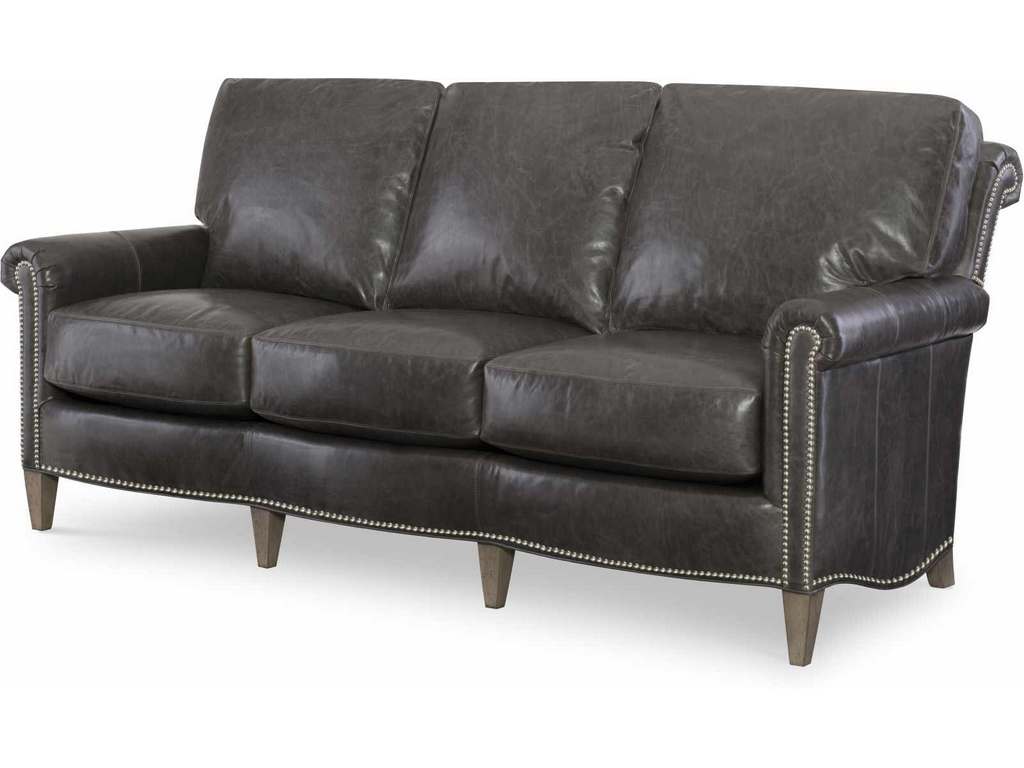 Wesley Hall L8074-82  Barringer Leather Sofa