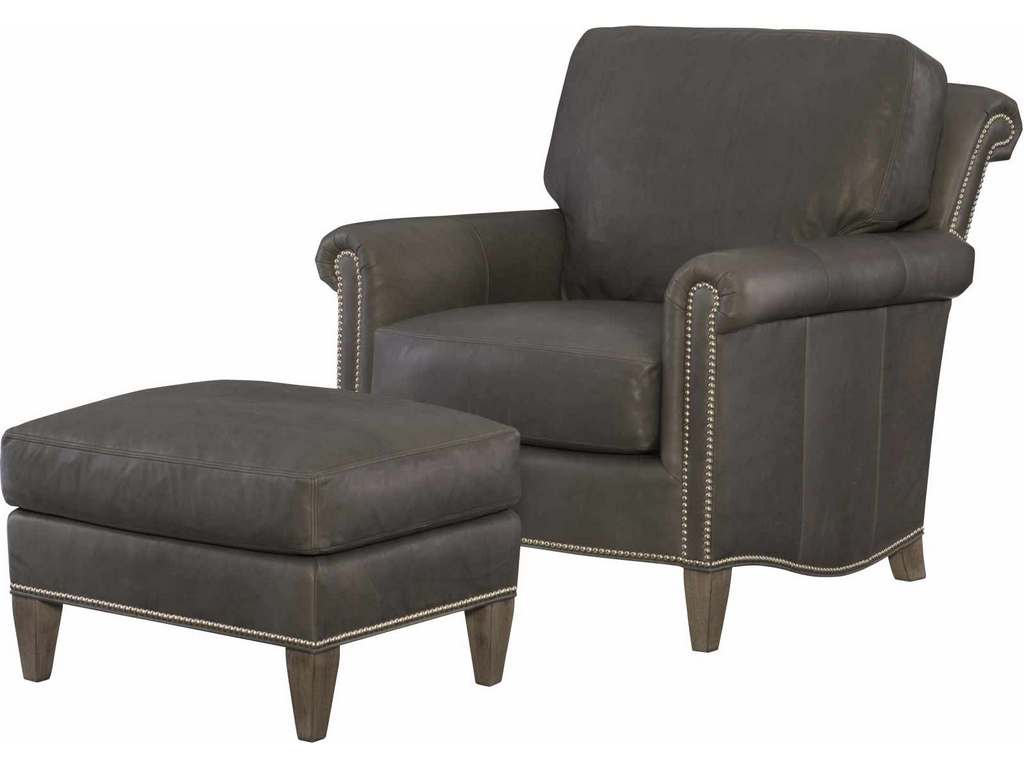 Wesley Hall L8075  Peter Jacob Barringer Leather Chair