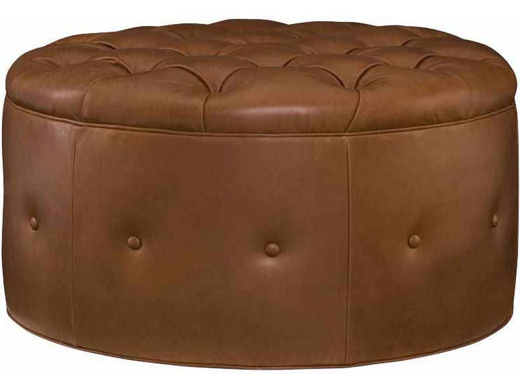 Wesley Hall L88  C Carlson Leather Ottoman