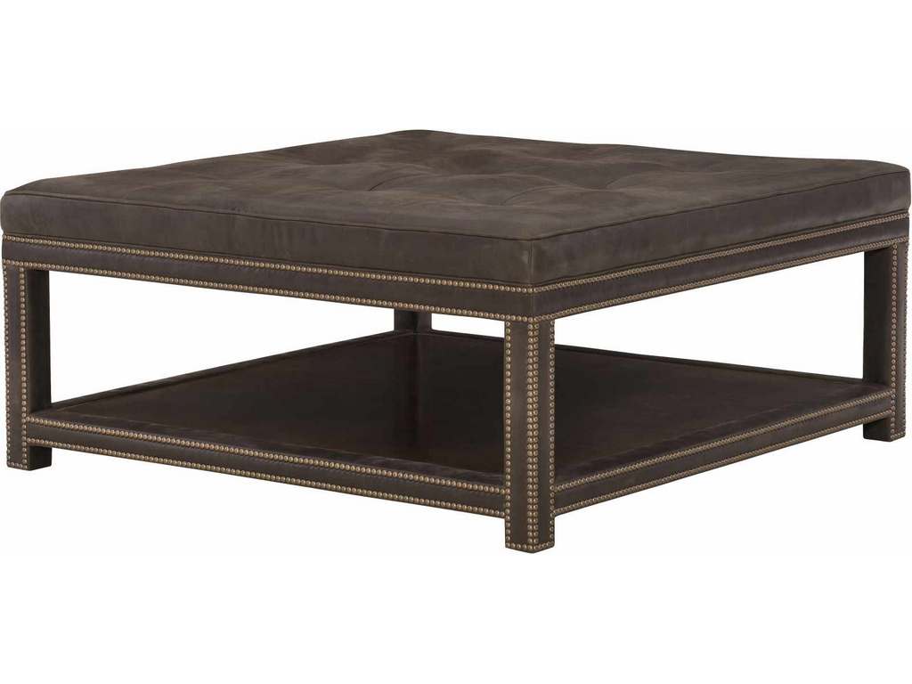 Wesley Hall L92  Tisdale Leather Ottoman