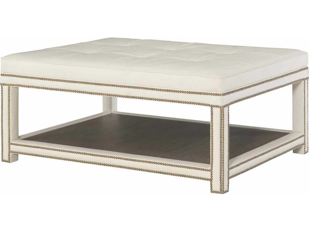 Wesley Hall L93  Pennell Leather Ottoman