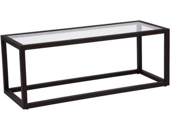 Woodard 3Z0443 Salona Coffee Table Clear Glass