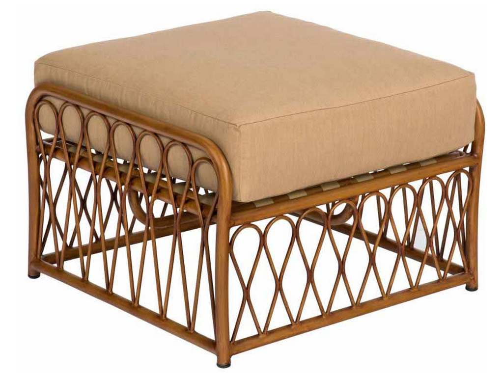 Woodard S650005 Cane Ottoman