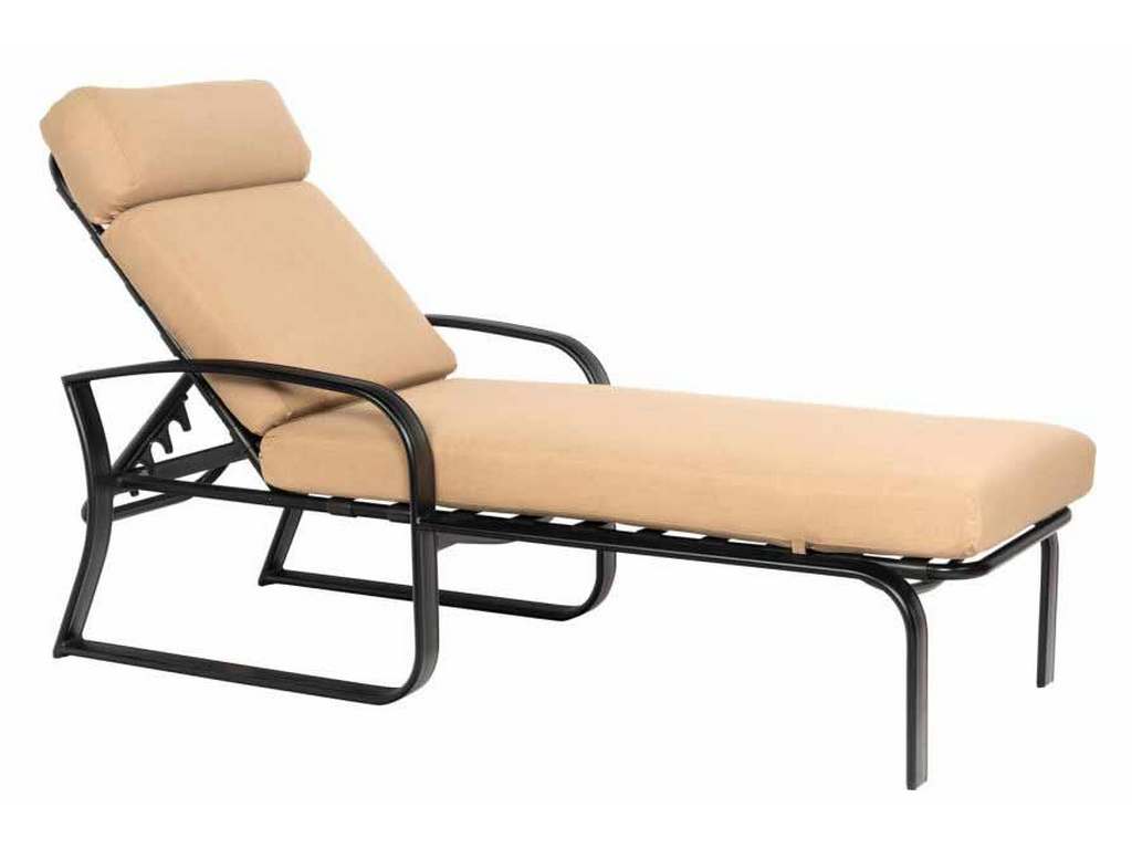 Woodard 2EM470 Cayman Isle Cushion Adjustable Chaise Lounge