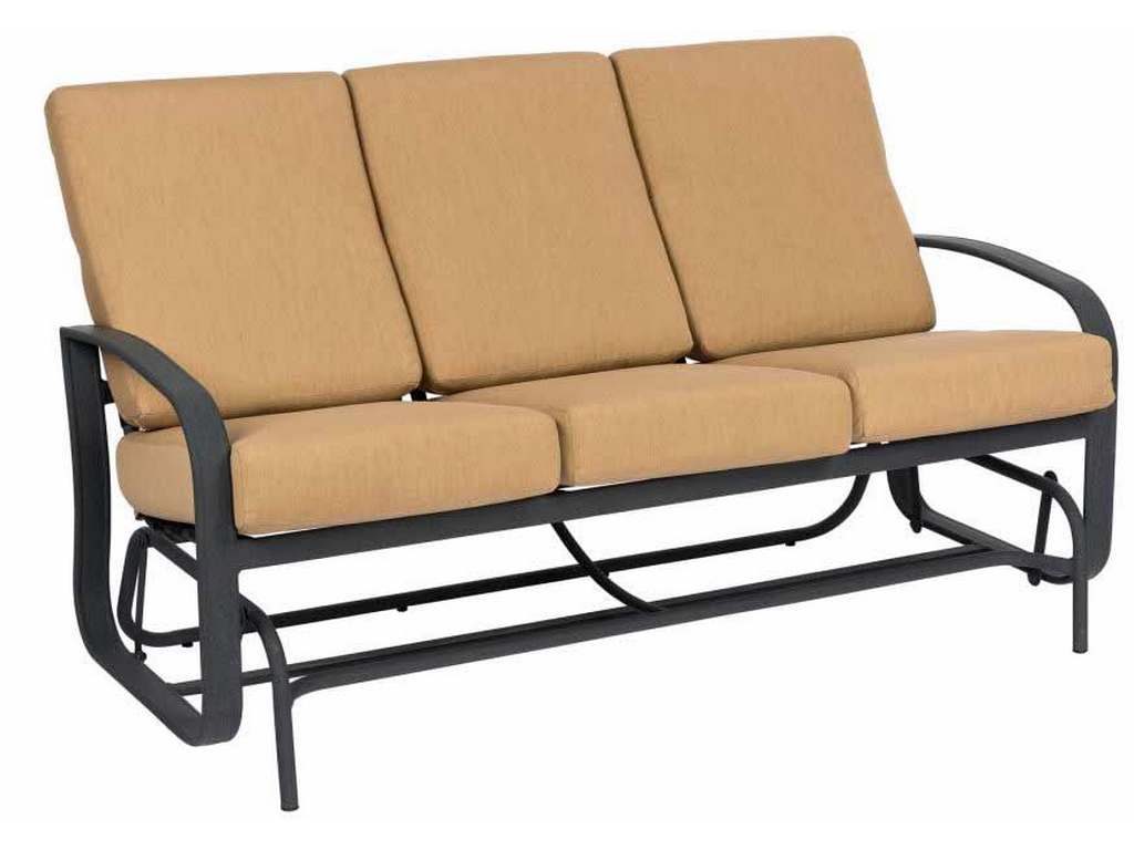 Woodard 2EM474 Cayman Isle Cushion Sofa Glider