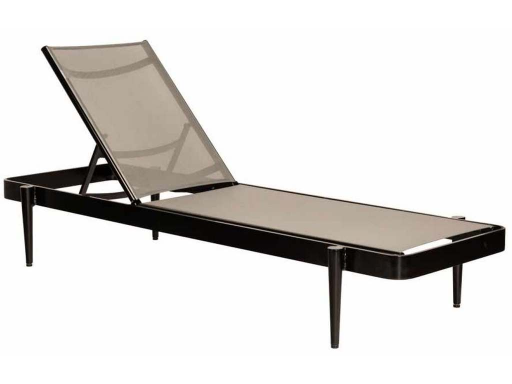 Woodard 120470 Daytona Sling Chaise Lounge Stacking