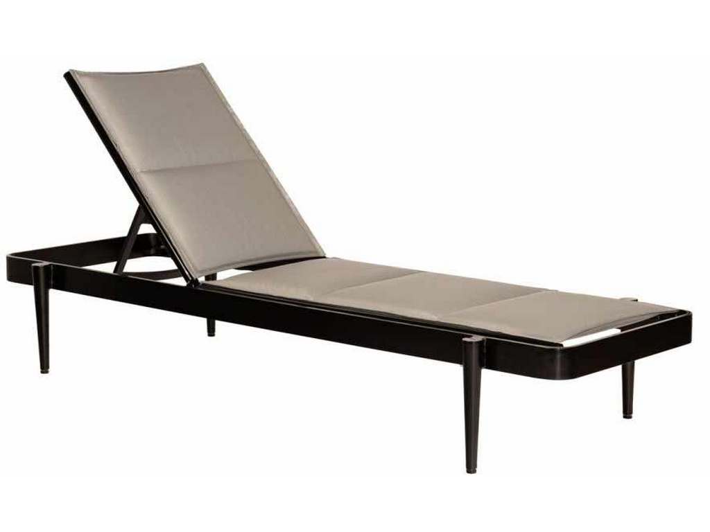 Woodard 120570 Daytona Padded Sling Chaise Lounge Stacking