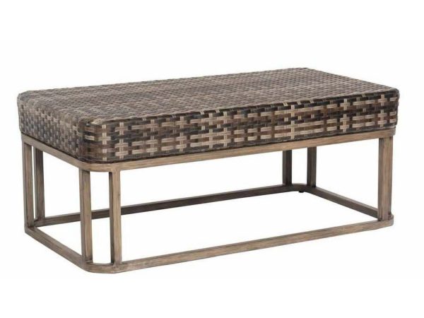 Woodard S648211 Reunion Rectangular Coffee Table