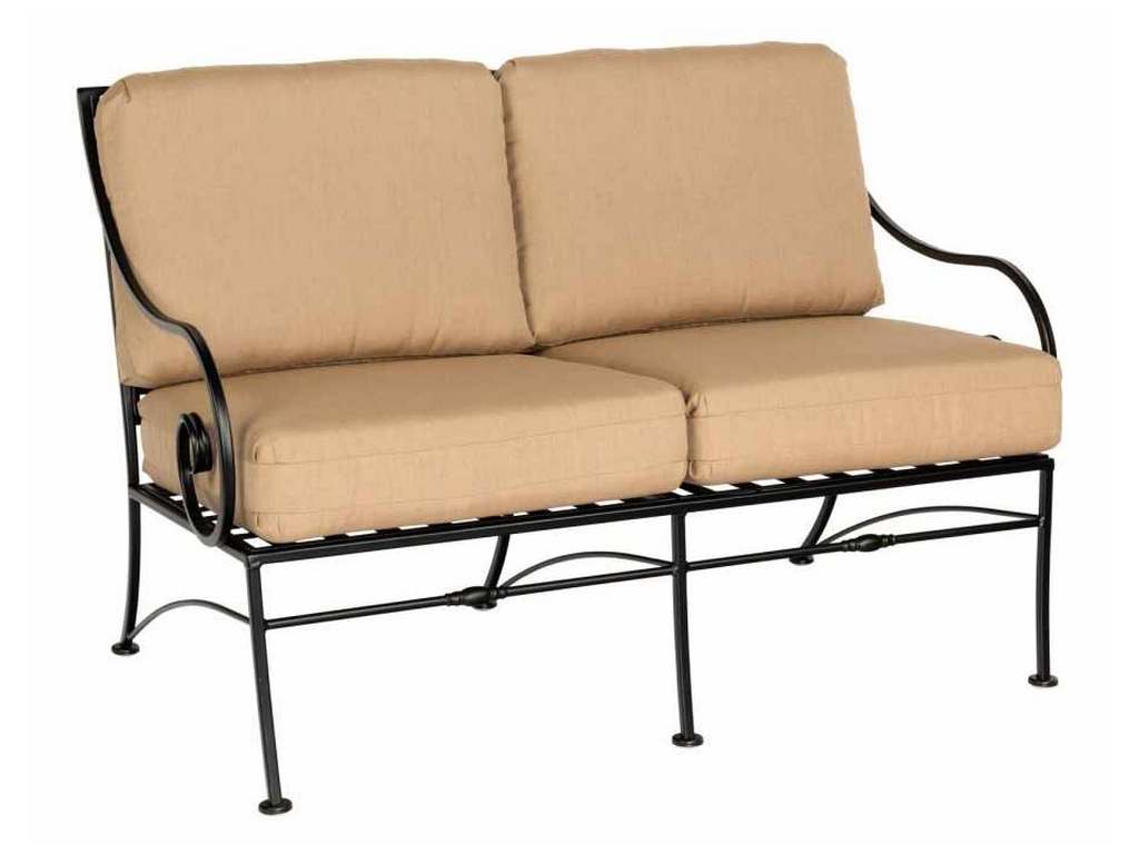 Woodard 3C0019 Sheffield Loveseat with Cushions