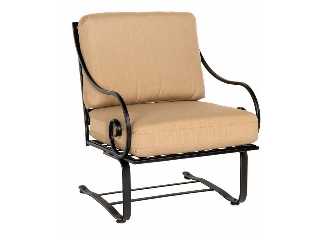 Woodard 3C0065 Sheffield Spring Lounge Chair with Cushions
