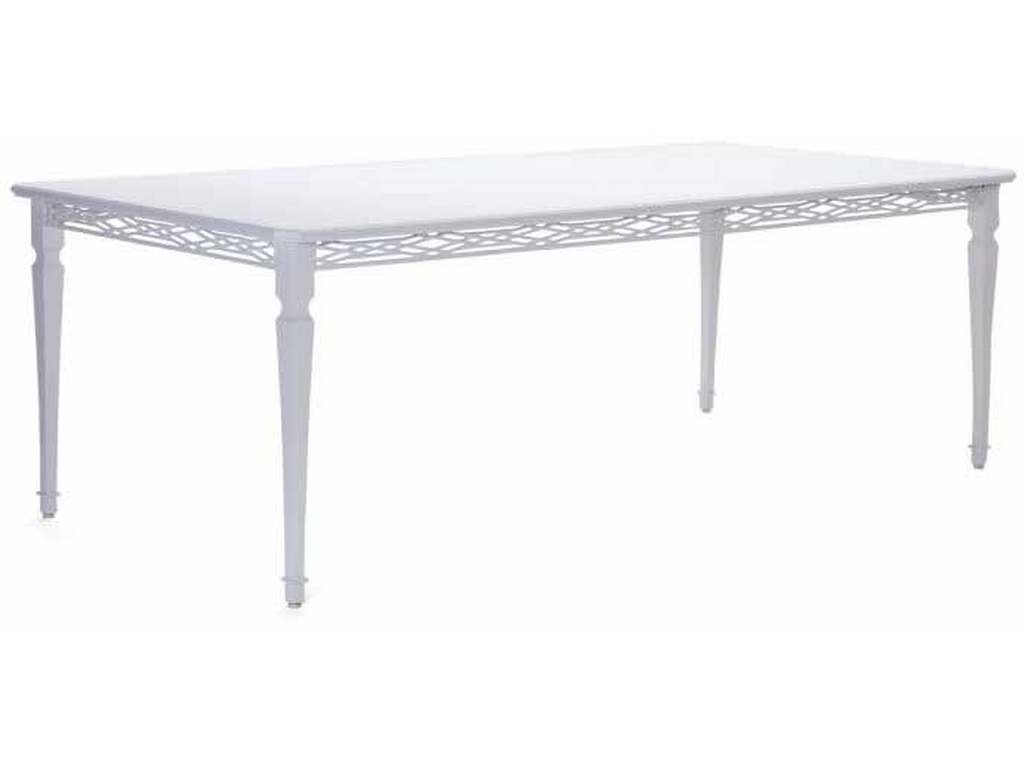 Woodard 7S88BT Tuoro Rectangular Dining Table