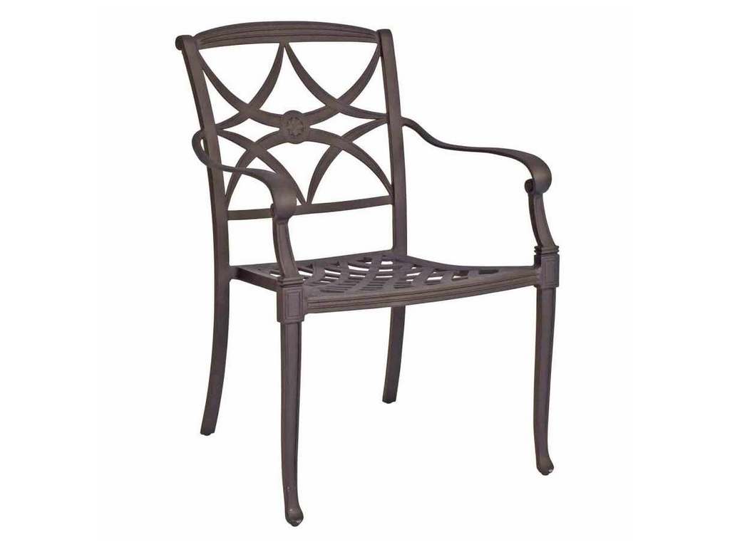 Woodard 4Q0417 Wiltshire Dining Arm Chair Stackable