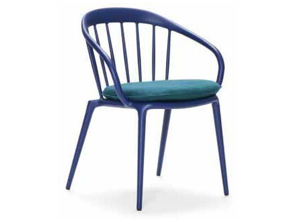 Woodard 9S0417ST Windsor Dining Arm Chair with Optional Seat Cushion