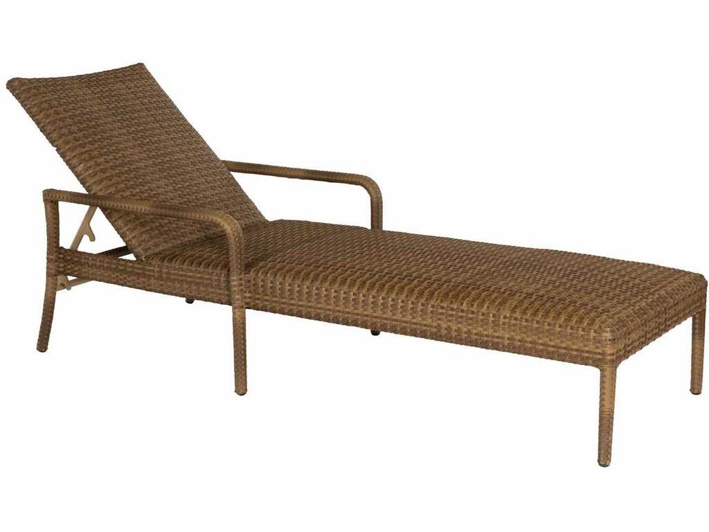 Woodard S533066 Et Cetera Padded Adjustable Chaise Lounge