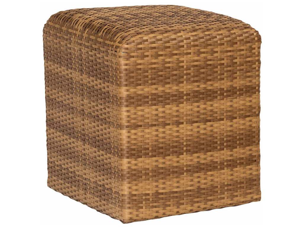 Woodard S523921  Reticulated Cube in Mocha