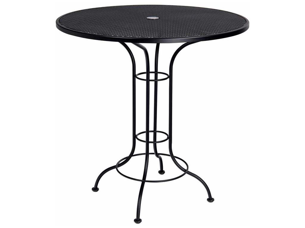 Woodard 190057 Mesh Top 42 inch Umbrella Table Woodard 190057 Mesh Top 42 inch Umbrella Table