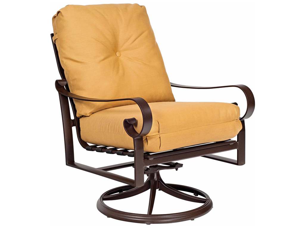 Woodard 690477M Belden Cushion Swivel Rocking Lounge Chair Woodard 690477M Belden Cushion Swivel Rocking Lounge Chair