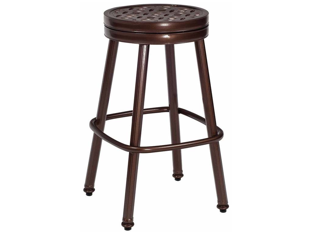 Woodard 3Y0668 Casa Round Swivel Bar Stool