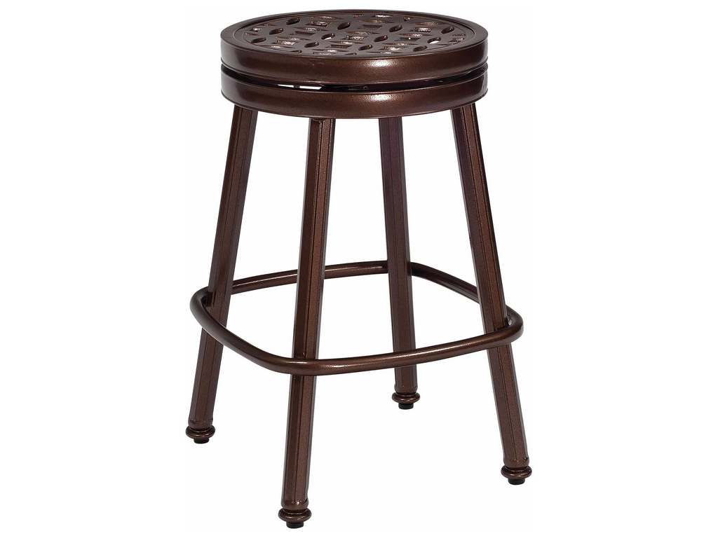 Woodard 3Y0669 Casa Round Swivel Counter Stool