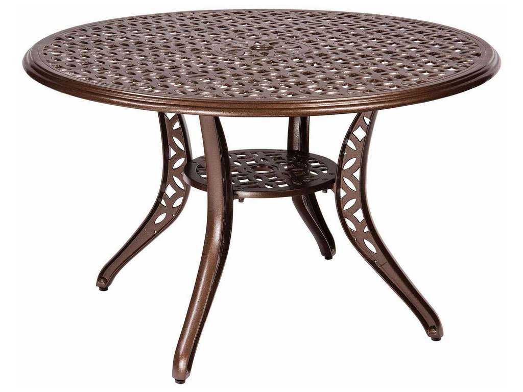 Woodard 3Y48BT  Round Umbrella Table