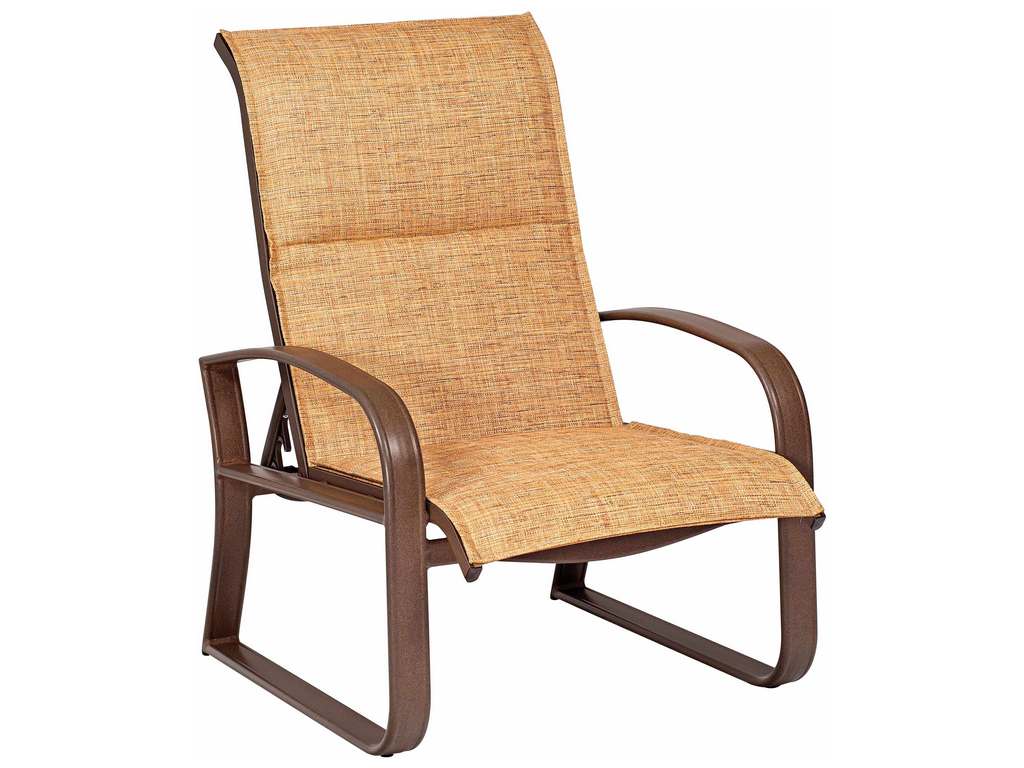 Woodard 2FH535 Cayman Isle Padded Sling Adjustable Lounge Chair