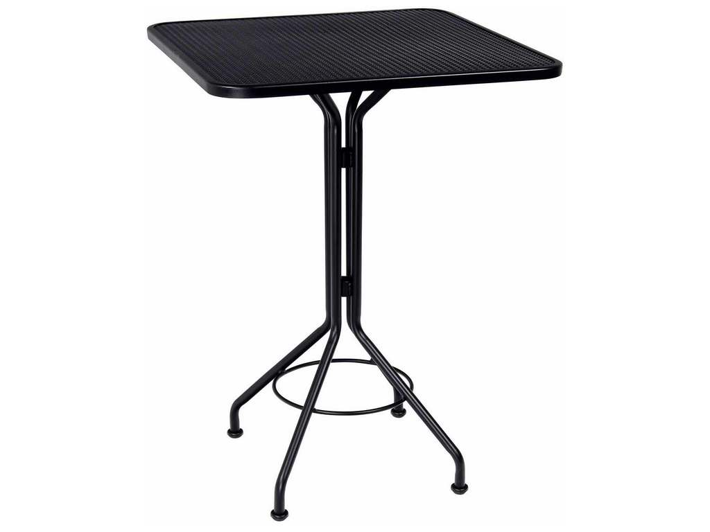 Woodard 280098  Mesh Contract+ 30 inch Square Bar Height Table