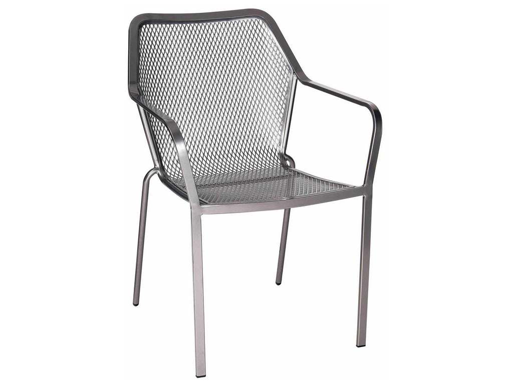 Woodard 8C0017  Delmar Stacking Arm Chair