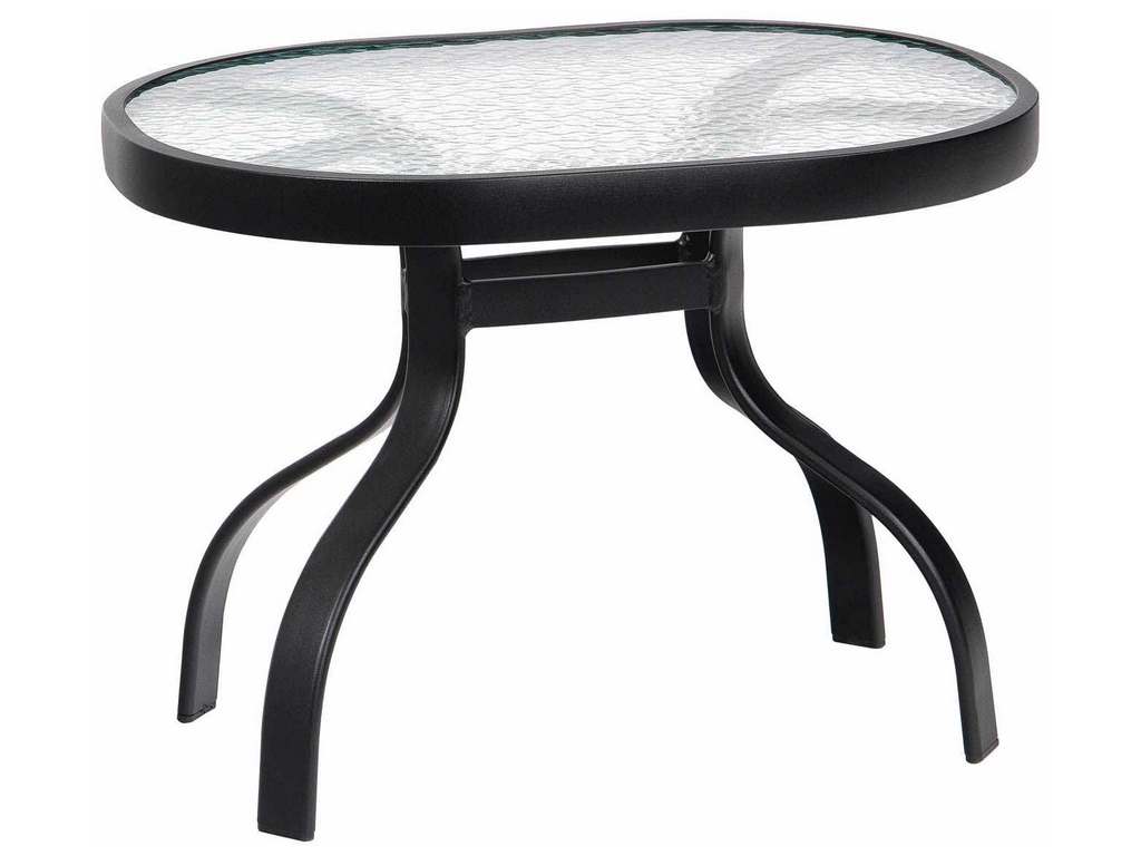 Woodard 826453W  Tables Accessories and Bases Deluxe 19 inch x 24 inch Side Table