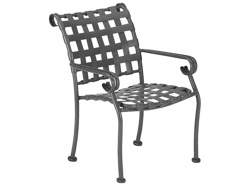 Woodard 160417  Dining Arm Chair Stackable