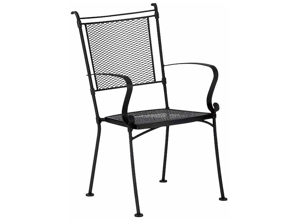 Woodard 7X0001  Dining Arm Chair Stackable