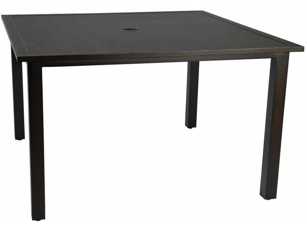 Woodard 710848  Elemental Square Umbrella Table