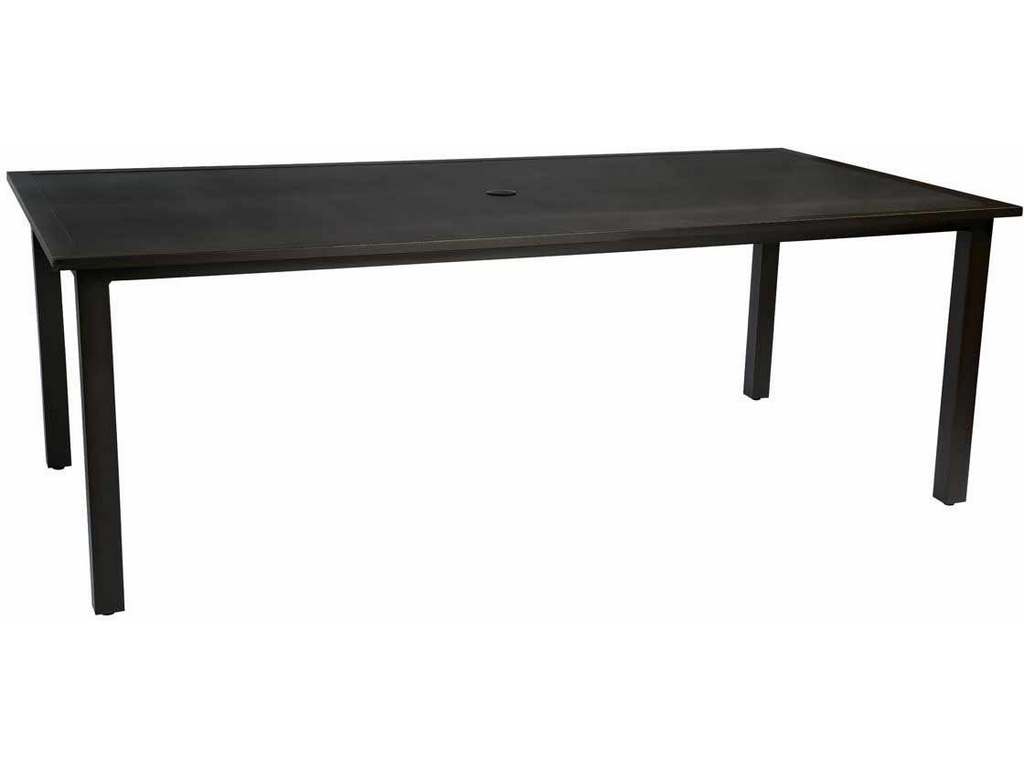 Woodard 710884  Elemental Rectangular Umbrella Table