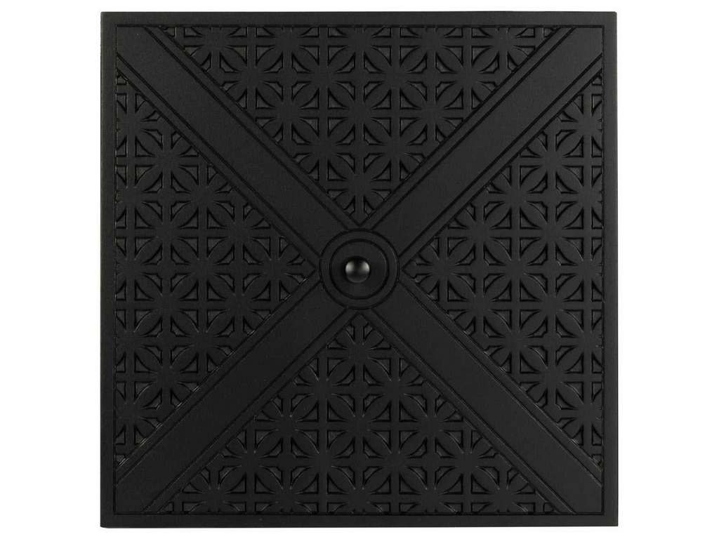 Woodard 05112 Hampton Square Replacement Fire Table Top Burner Cover Woodard 05112 Hampton Square Replacement Fire Table Top Burner Cover